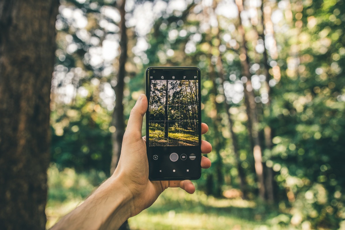 foto's maken met een smartphone